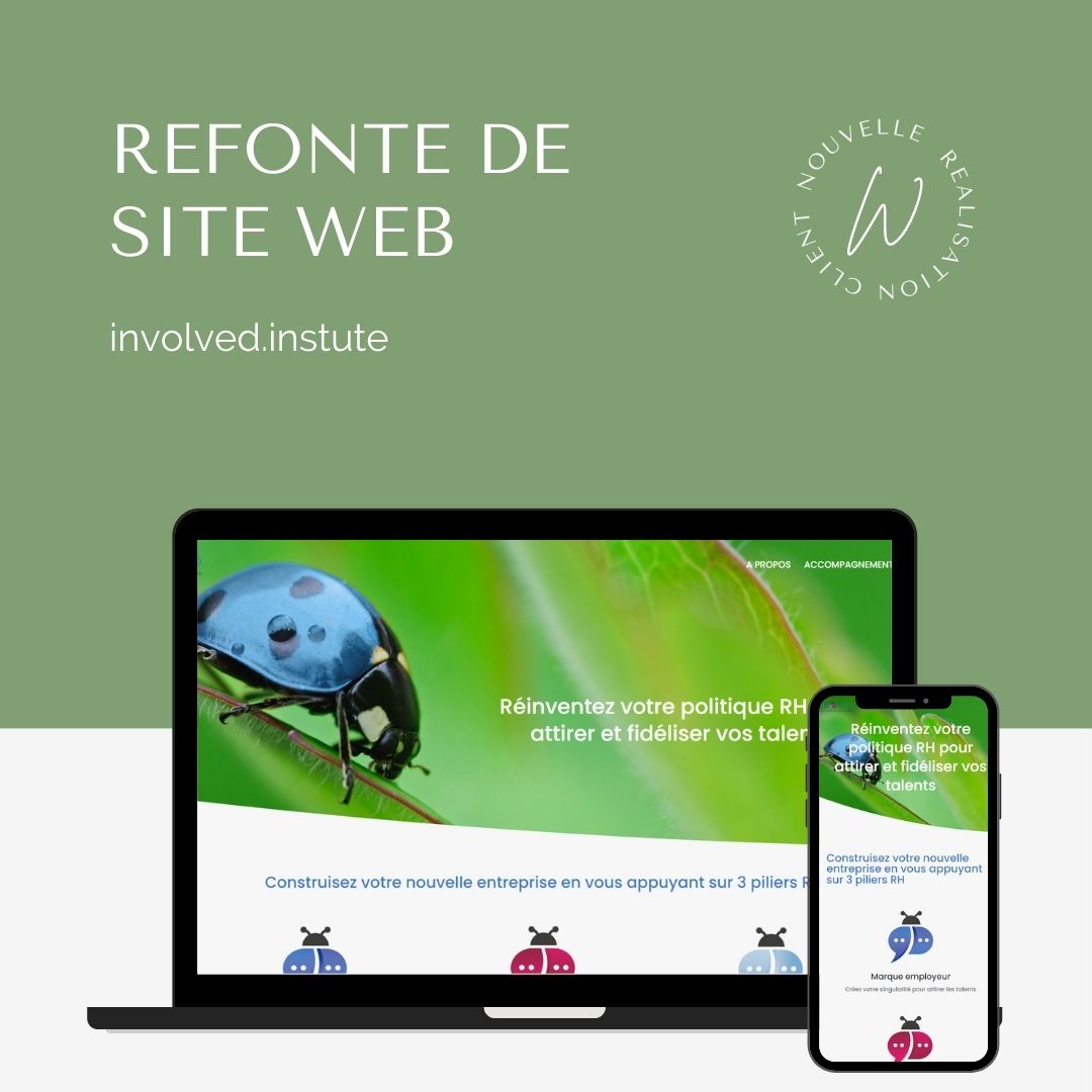 Refonte site web Involved