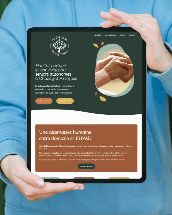 Création d'un site web bas impact carbone pour consultante RSE