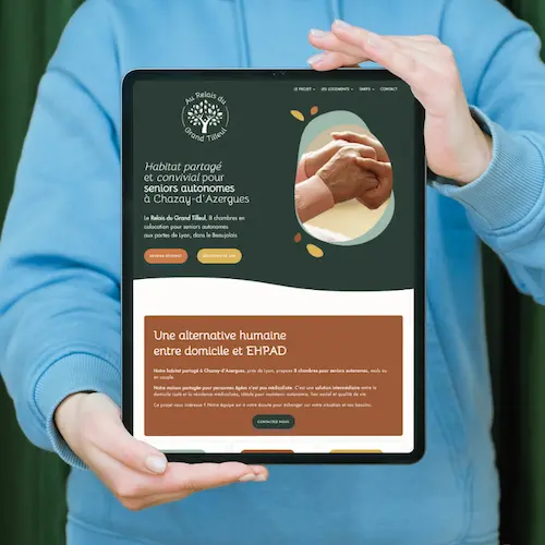 creation site web habitat partage Site web responsive pour un cabinet de recrutement